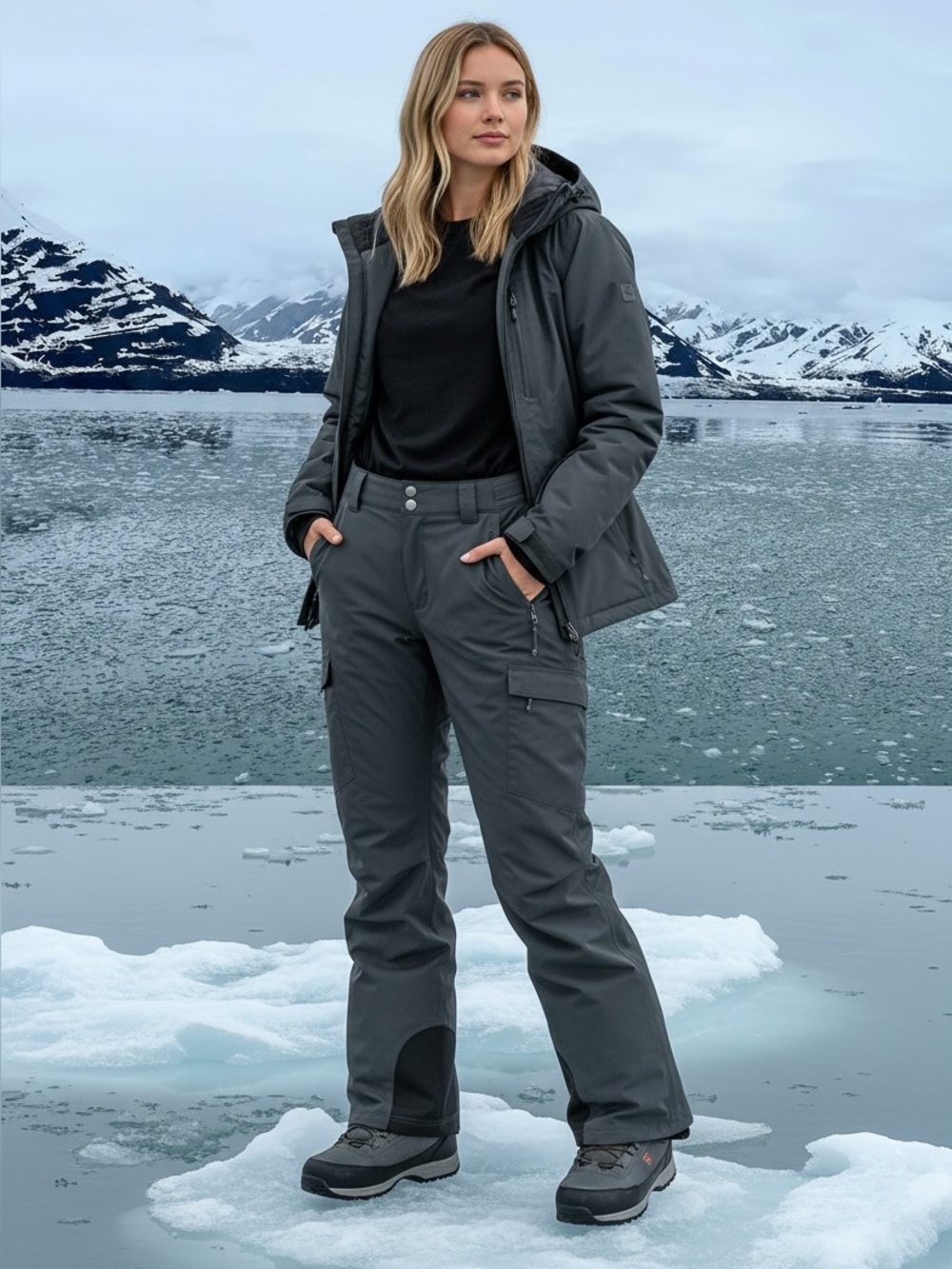 NEW Women’s XL Arctix Mesh Line dSnow Pants Bibs Ski Snowboarding Outdoor Sport